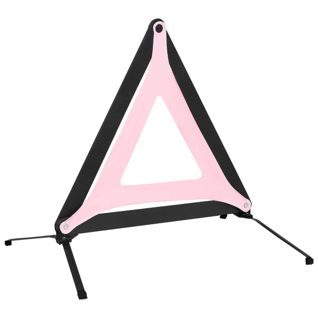 Triangles de signalisation routière 4pcs Rouge 56,5x36,5x44,5cm