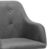 Chaise à bascule Gris clair Tissu