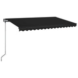 Manual retractable awning 400x350 cm Anthracite