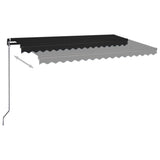 Manual retractable awning 400x350 cm Anthracite