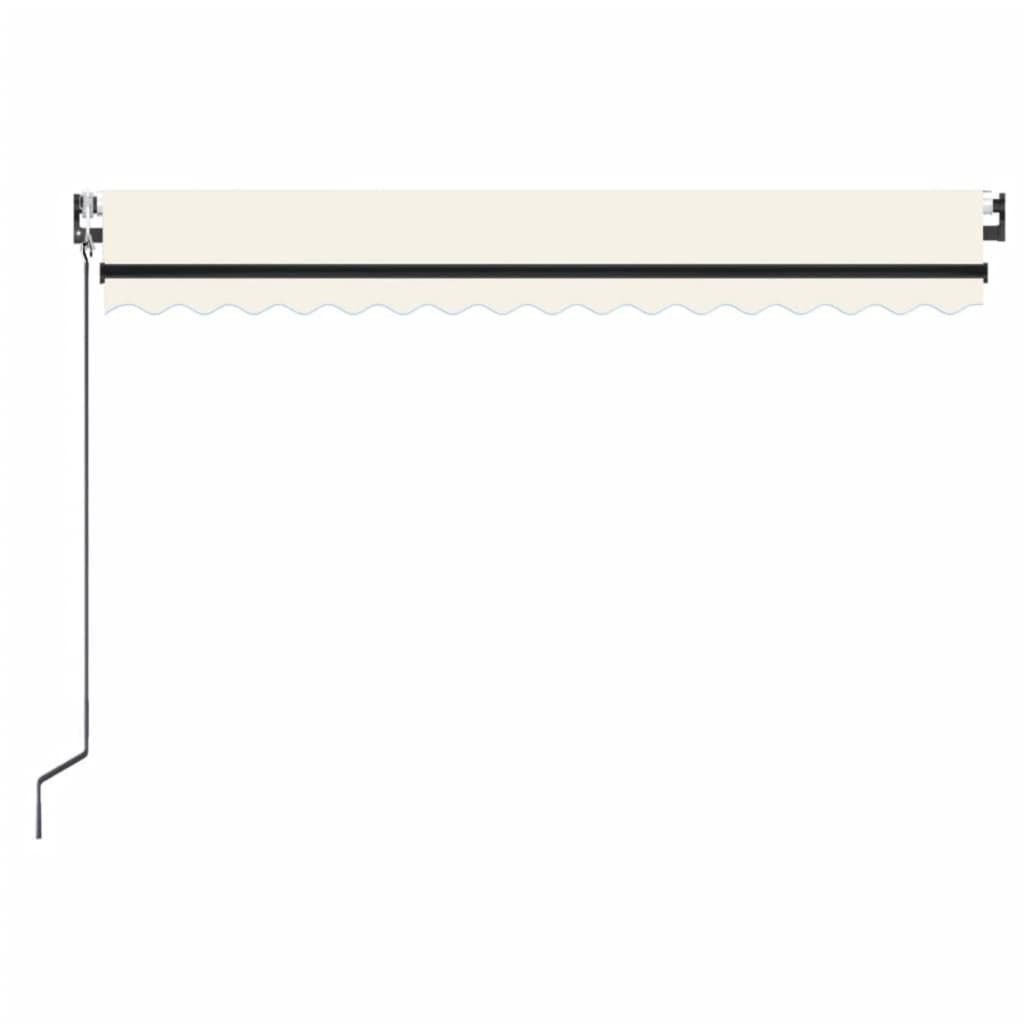 Automatic retractable awning 450x350 cm Cream