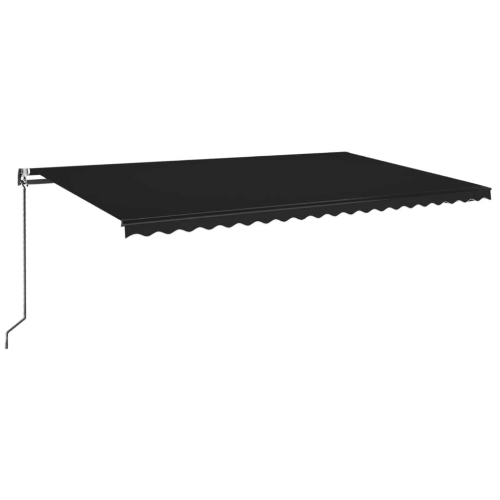 Automatic retractable awning 500x350 cm Anthracite