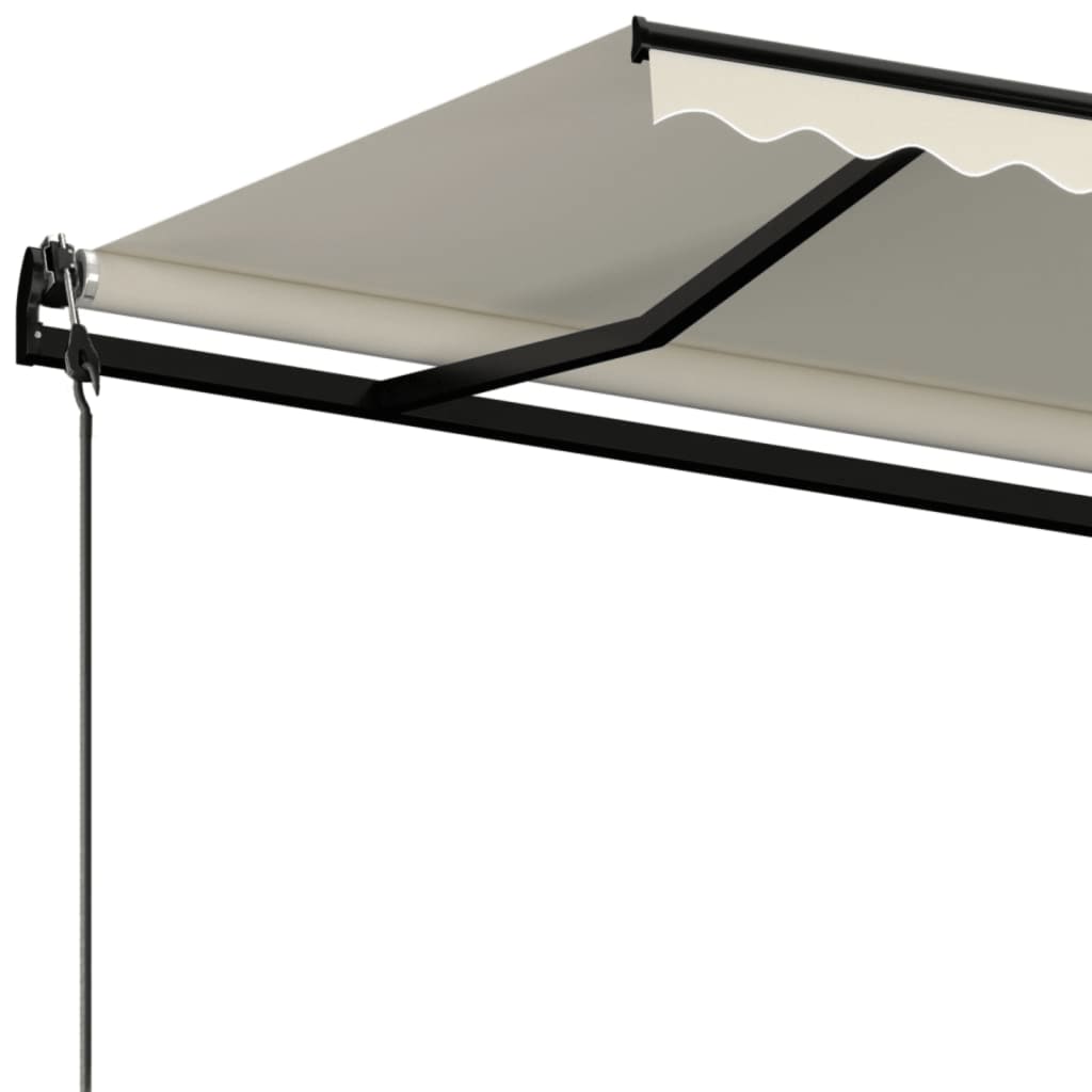 Auvent rétractable automatique 600x350 cm Crème