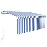 Automatic awning blind wind sensor LED Blue/white