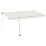 Automatic awning on stand 400x300 cm Cream