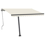 Automatische freistehende Markise 350x250 cm Creme