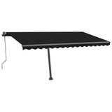 Auvent automatique sur pied 450x300 cm Anthracite