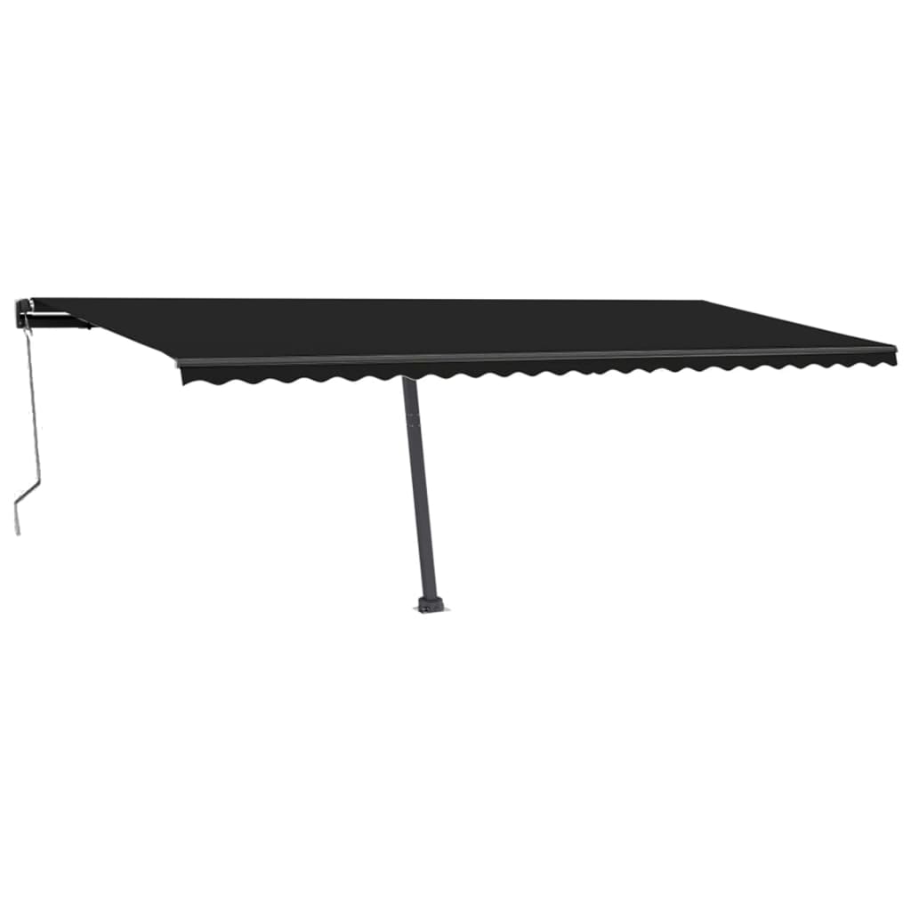 Auvent automatique sur pied 600x300 cm Anthracite