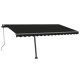 Auvent automatique sur pied 400x350 cm Anthracite