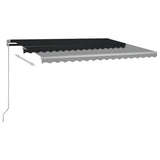 Auvent automatique sur pied 400x350 cm Anthracite