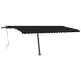 Auvent automatique sur pied 500x350 cm Anthracite