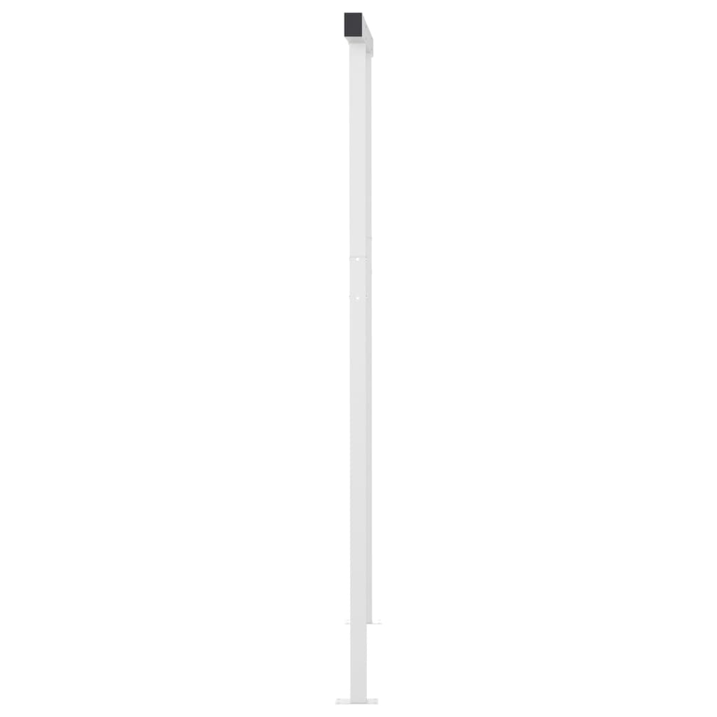 Automatic awning wind sensor/LED 4x3.5 m Blue and white