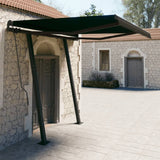 Automatic retractable awning and posts 3x2.5 m Anthracite