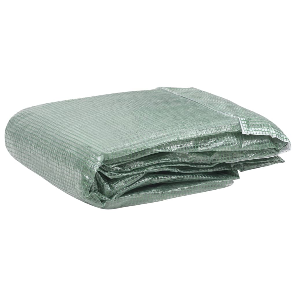 Couverture de remplacement de serre (9 m²) 300x300x200 cm Vert