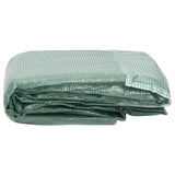 Greenhouse replacement cover (24 m²) 400x600x200 cm Green