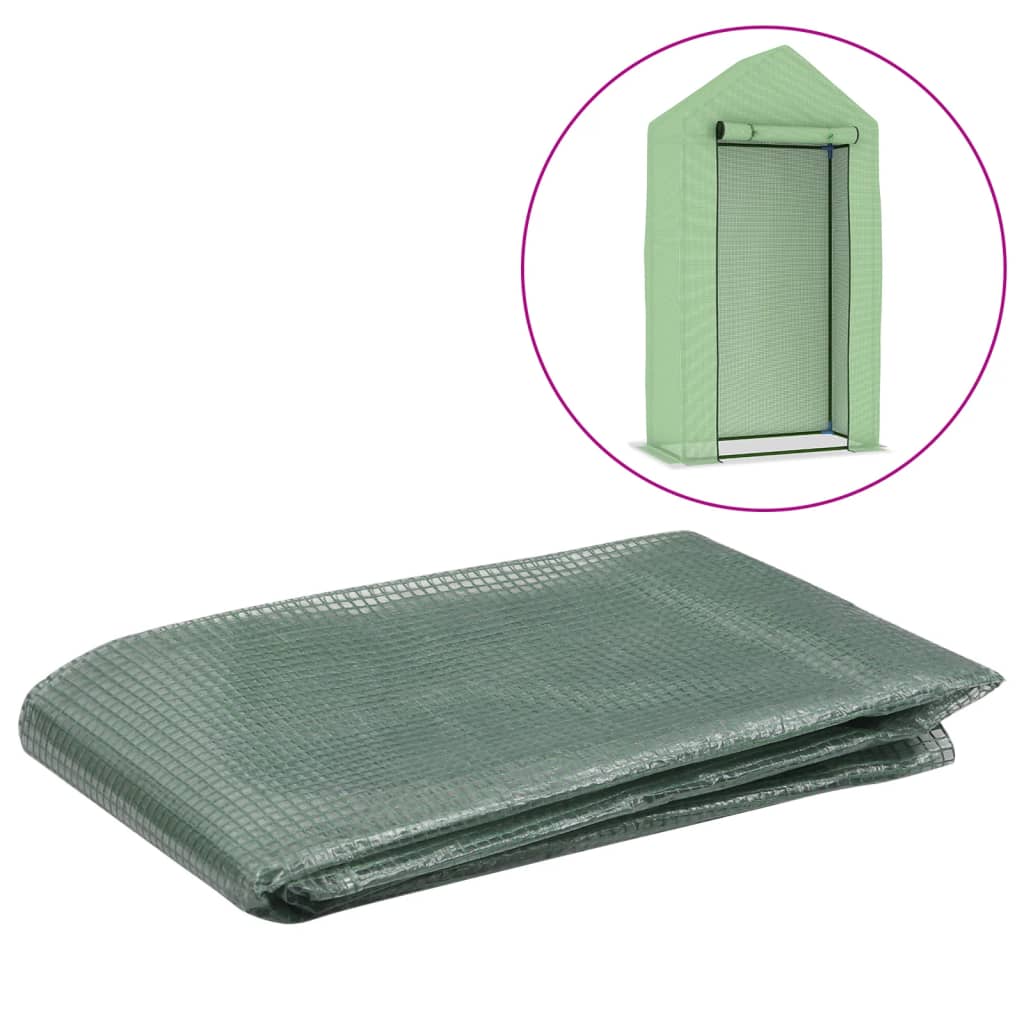 Couverture de remplacement de serre (0,5 m²) 50x100x190 cm Vert