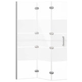 Cabine de douche pliable ESG 100x140 cm Blanc