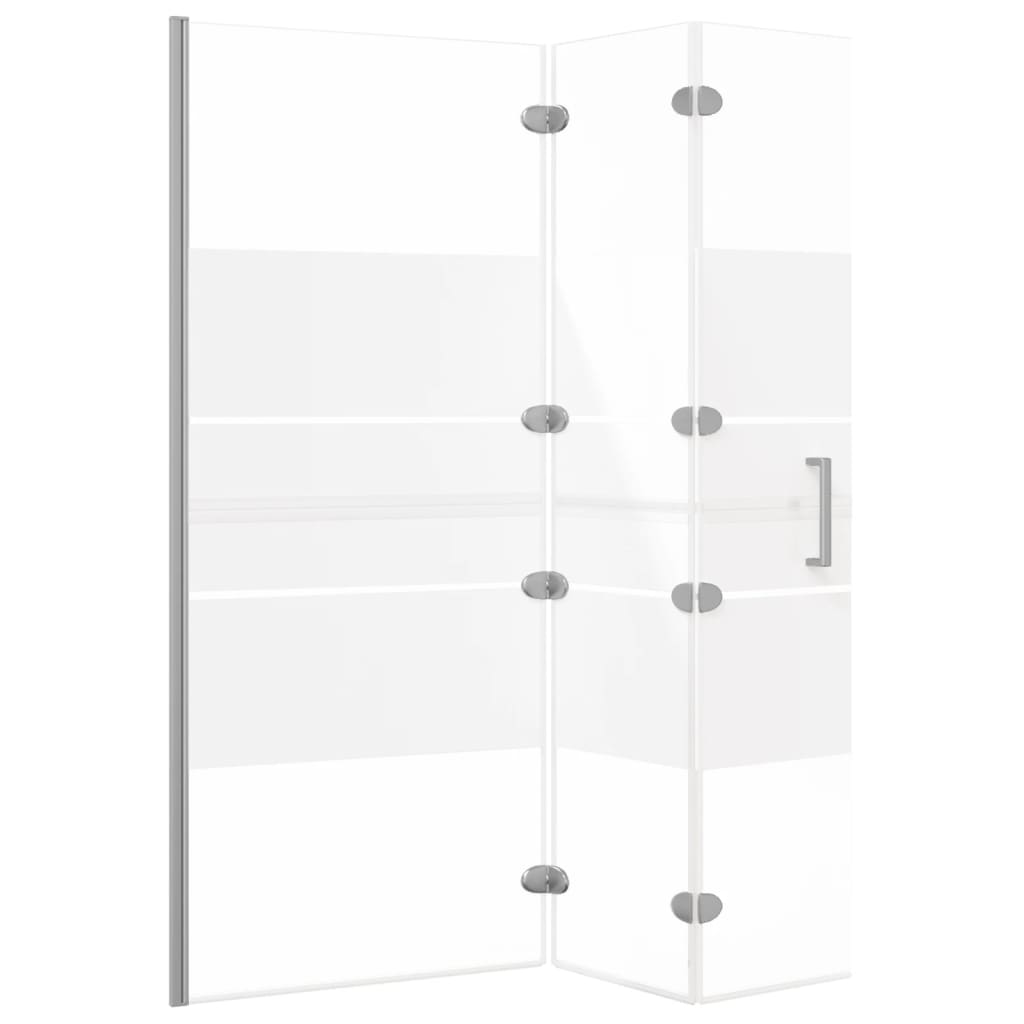 Cabine de douche pliable ESG 120x140 cm Blanc