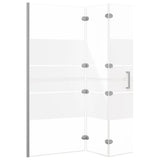 Cabine de douche pliable ESG 120x140 cm Blanc