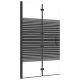 Cabine de douche pliable ESG 80x140 cm Noir