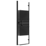 Cabine de douche pliable ESG 80x140 cm Noir