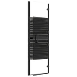 Cabine de douche pliable ESG 100x140 cm Noir