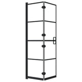 Cabine de douche pliable ESG 80x140 cm Noir