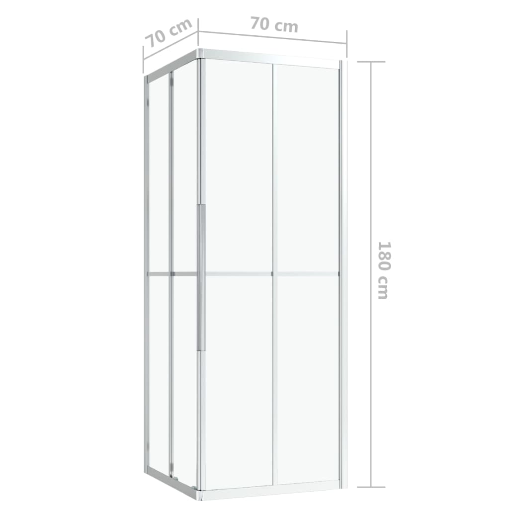 Cabine de douche ESG 70x70x180 cm