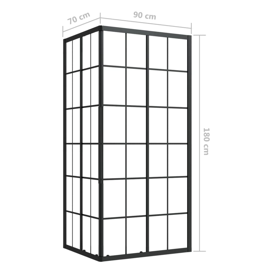 Cabine de douche ESG 90x70x180 cm