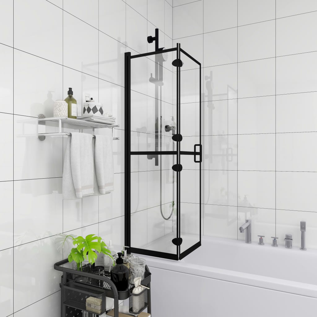 Cabine de douche pliable ESG 80x140 cm Noir