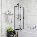 Cabine de douche pliable ESG 80x140 cm Noir