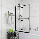 Cabine de douche pliable ESG 120x140 cm Noir