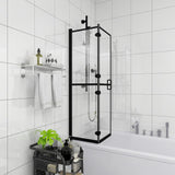 Cabine de douche pliable ESG 120x140 cm Noir