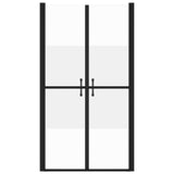 ESG half-frosted shower door (98-101)x190 cm