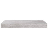 Étagères murales flottantes 4 pcs gris béton 40x23x3,8 cm MDF