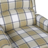 Fauteuil inclinable Vert Tissu