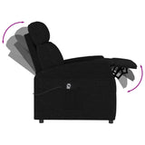 Fauteuil Noir Tissu