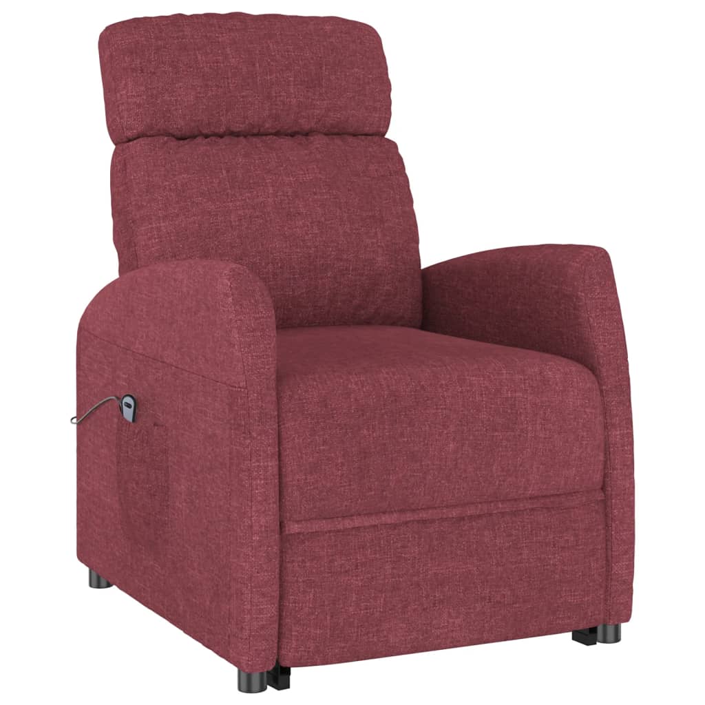 Fauteuil Rouge bordeaux Tissu