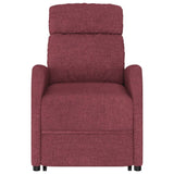 Fauteuil Rouge bordeaux Tissu