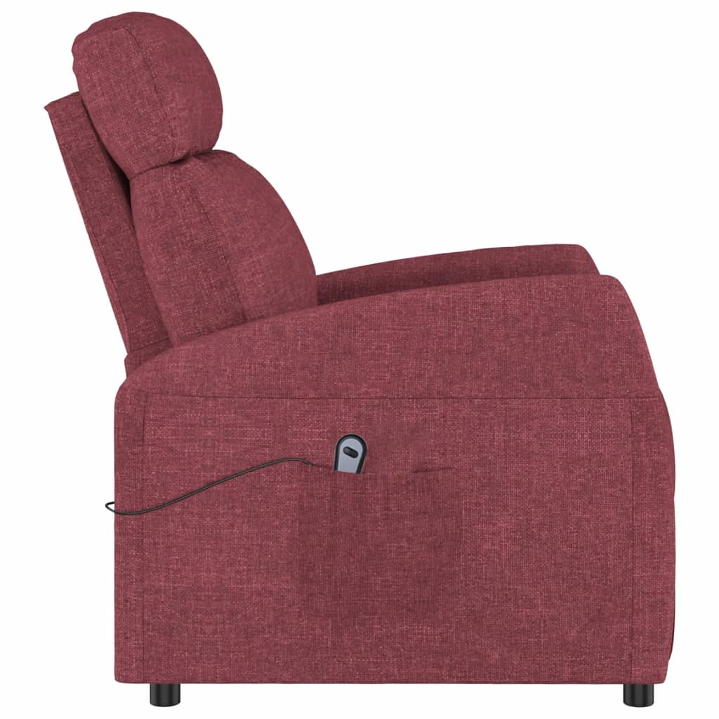 Fauteuil Rouge bordeaux Tissu