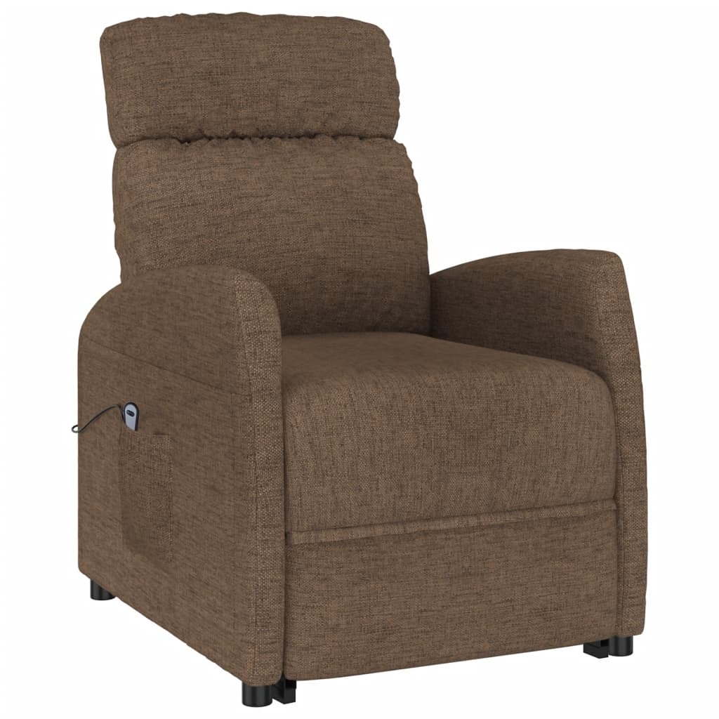 Fauteuil Marron Tissu