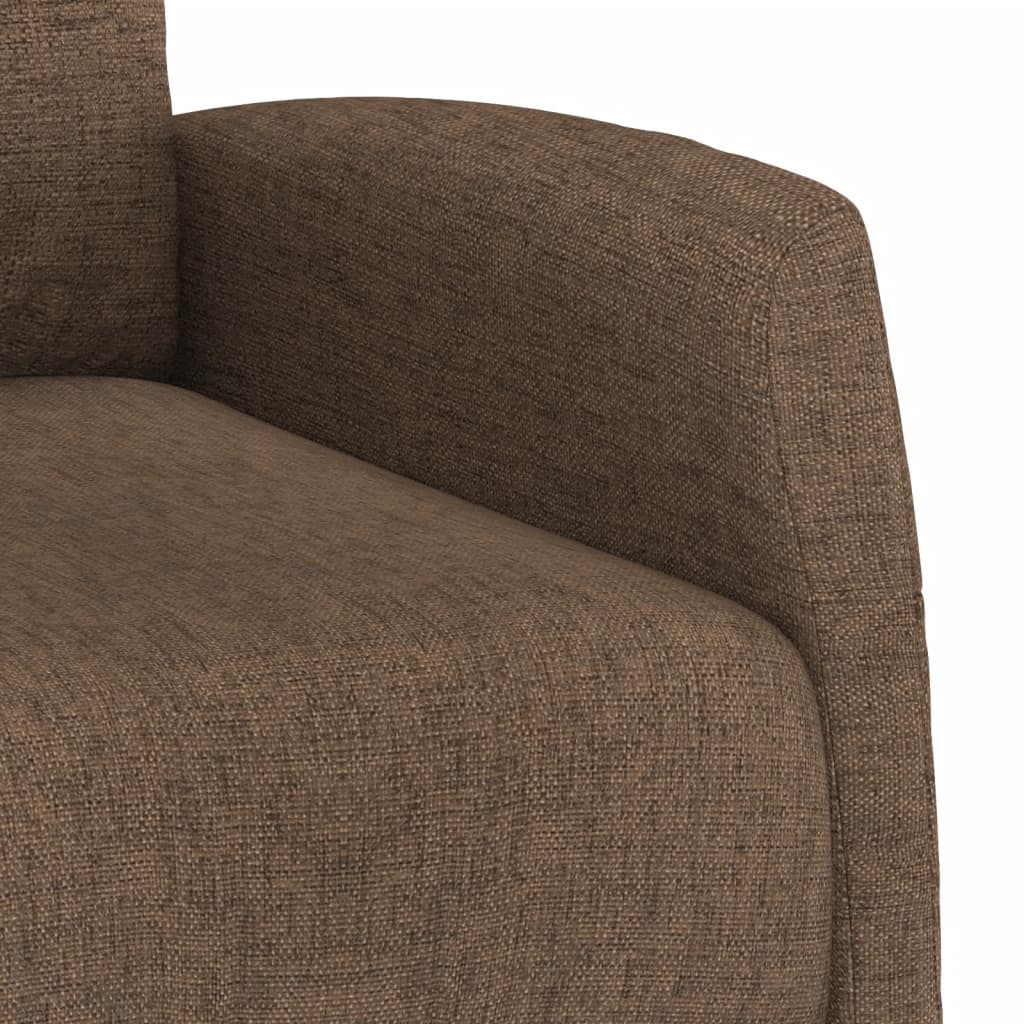 Fauteuil Marron Tissu