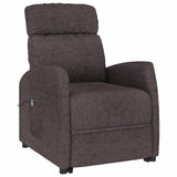 Fauteuil Marron foncé Tissu