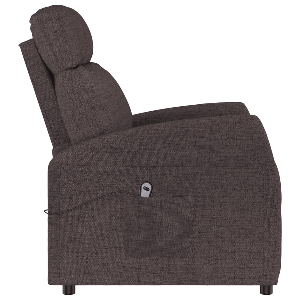 Fauteuil Marron foncé Tissu