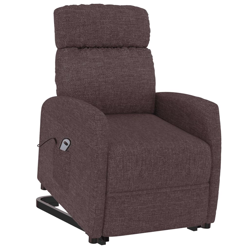 Fauteuil Marron foncé Tissu