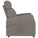 Fauteuil Taupe Tissu