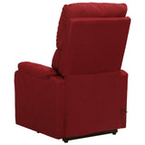 Fauteuil Rouge bordeaux Tissu