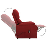 Fauteuil Rouge bordeaux Tissu