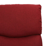 Fauteuil Rouge bordeaux Tissu