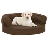 Matelas de lit ergonomique pour chien 60x42 cm Aspect de lin